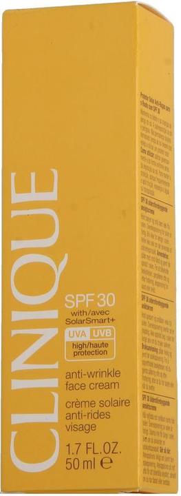 Immagine prodotto Clinique Anti Wrinkle (Crema solare viso, SPF 30, 50 ml, 74 g)