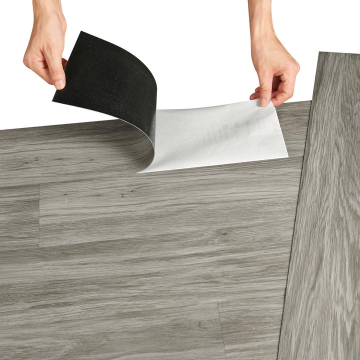 Immagine prodotto neu.holz Laminato vinilico Vanola autoadesivo 0,975m² Rovere sbiancato (Pavimento vinile)