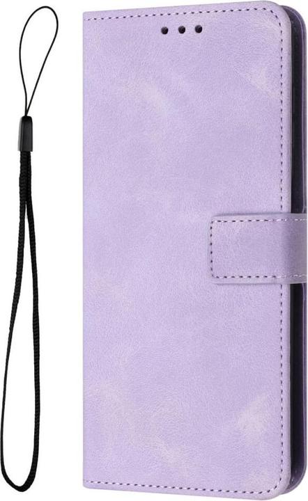 Actual product image Cover-Discount Galaxy A55 - Suede look case in vintage design (Samsung Galaxy A55)