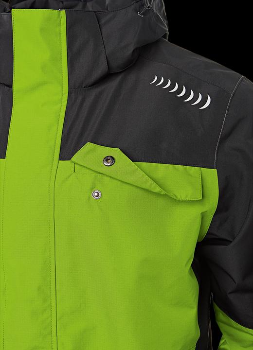 Produktbild Magni Regenjacke Plus lime/schwarz Gr. L Fortis Elements (L)