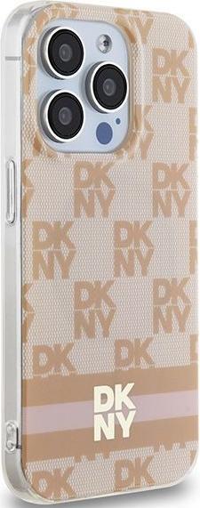 Actual product image DKNY DKHMP13LHCPTSP iPhone 13 Pro / 13 6.1" różowy/pink hardcase IML Checkered Mono Pattern & Printe (Apple iPhone 13 Pro)