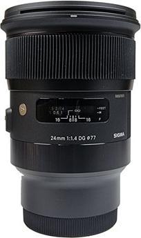 Actual product image Sigma 24mm f/1.4 DG HSM ART, Sony E (Sony E, full size, APS-C / DX)