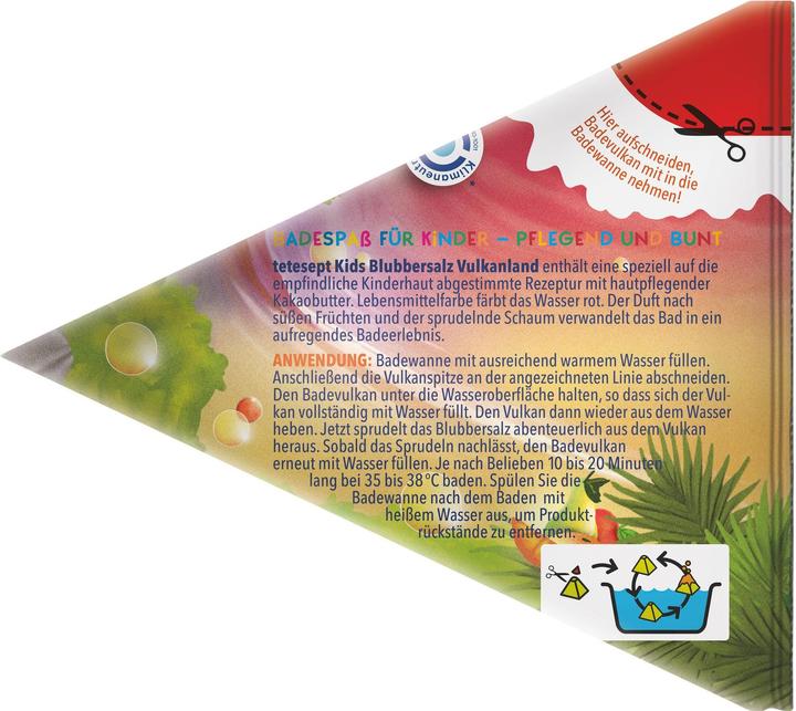 Image du produit Tetesept Sel à bulles Pays volcanique (50 ml, Sel de bain)