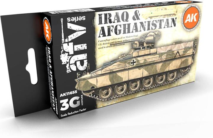 Actual product image AK Interactive Iraq & Afghanistan 3g (Yellow, Beige, 17 ml)
