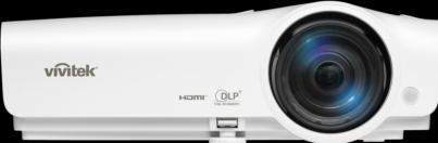Image du produit vivitek DW284-ST - Projecteur DLP - portable - 3D - 3600 ANSI lumens - WXGA (1280 x 800) (WXGA, 3600 lm, 0.49:1)