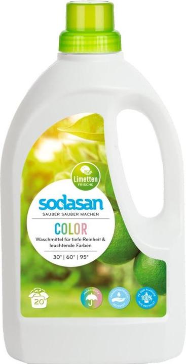 Produktbild Sodasan Limette Color Flüssigwaschmittel (20 Waschgänge, Flüssig)