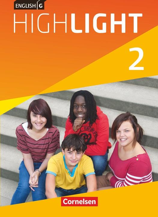 Actual product image English G Highlight 2. Schülerbuch (German, Francs/Abbey, Susan/Thorne, Donoghue, 2014)