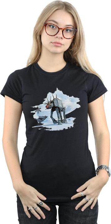 Image du produit Star Wars - T-shirt CHRISTMAS AT-AT REINDEER - Femme (XL)