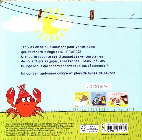 Actual product image Bayard Jeunesse Raton laveur lave le linge (French, Strasser Susanne, 2024)