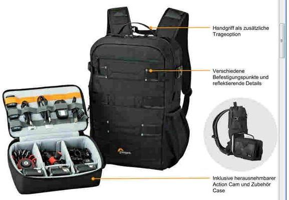 Produktbild Lowepro Viewpoint BP 250 AW (Fotorucksack)