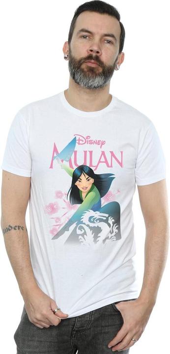 Actual product image Disney Mens Mulan My Own Hero T-Shirt (S)