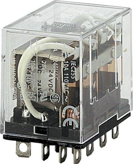 Immagine prodotto Omron Industrial Automation Relè industriale LY 4 contatti di commutazione AC 110V 10A Terminale di connessione collegabile