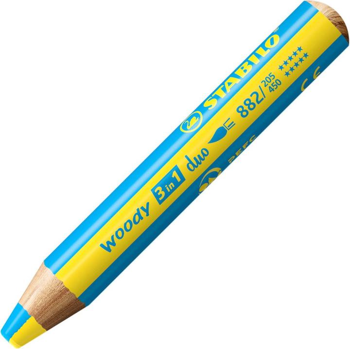 Produktbild STABILO Woody (Mehrfarbig, 15 x)
