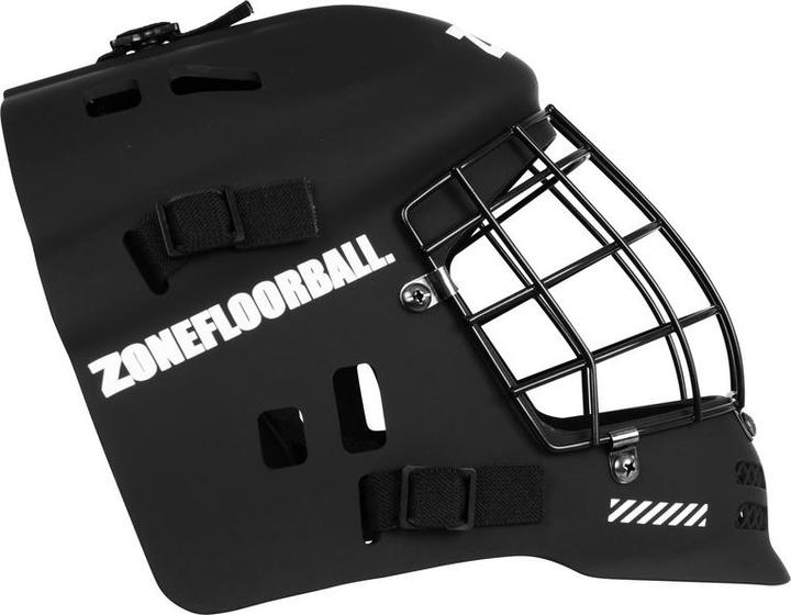 Produktbild Zone Floorball Zone Goaliemaske UPGRADE junior black/silver (One Size)