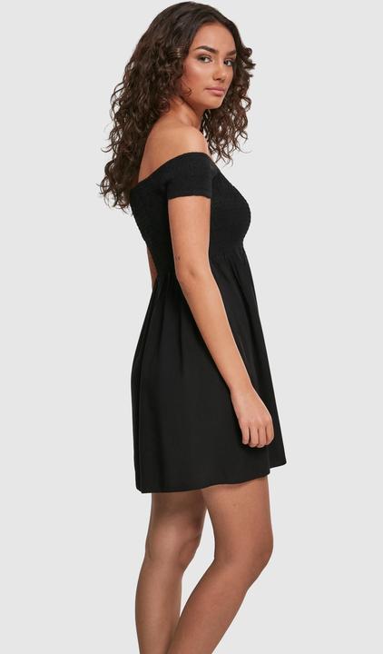Produktbild Urban Classics Ladies Smoked Off Shoulder Dress (4XL)