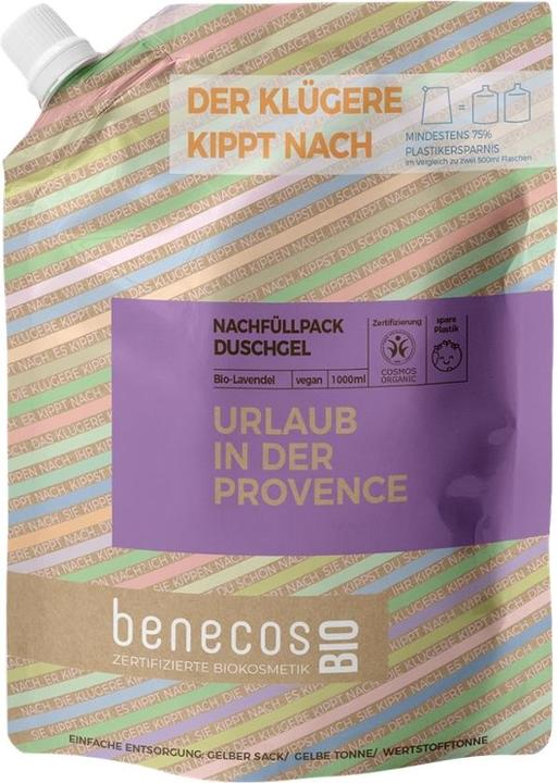 Benecos Holiday in Provence Shower Gel Lavender Refill Organic (1000 ml)