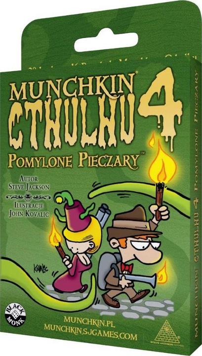 Actual product image Black Munchkin Cthulhu 4 Crazy Caves (Multilingual)