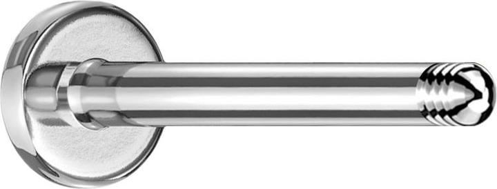 Image du produit Star Piercing Bâton de labret argent (Acier chirurgical 316L, sans laiton)