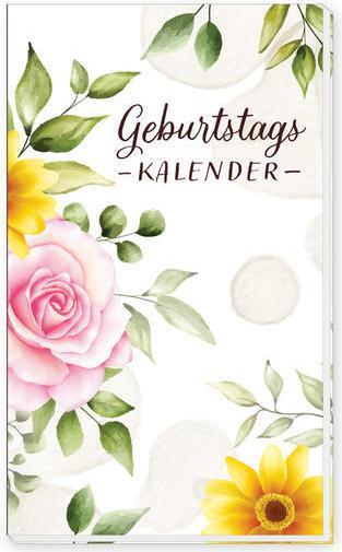 Produktbild Taschenkalender Geburtstagskale (Harter Einband, Deutsch)