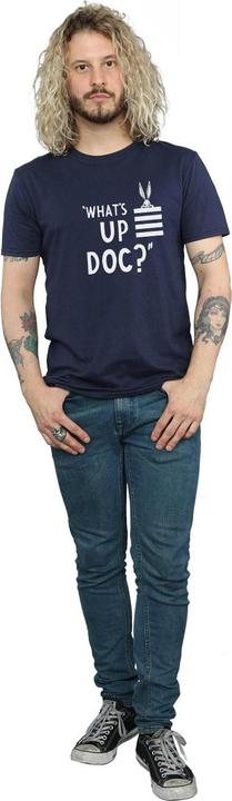 Immagine prodotto Looney Tunes Uomo What's Up Doc Bugs Bunny - T-shirt in cotone rayé (M)