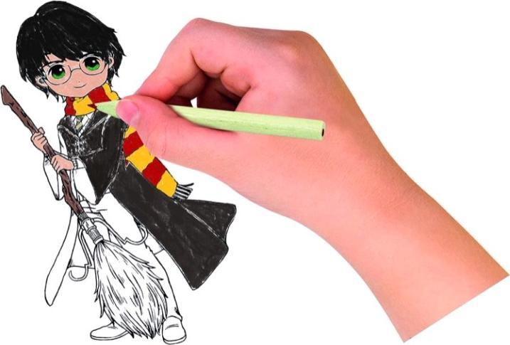 Actual product image Clementoni Harry Potter light up drawing board