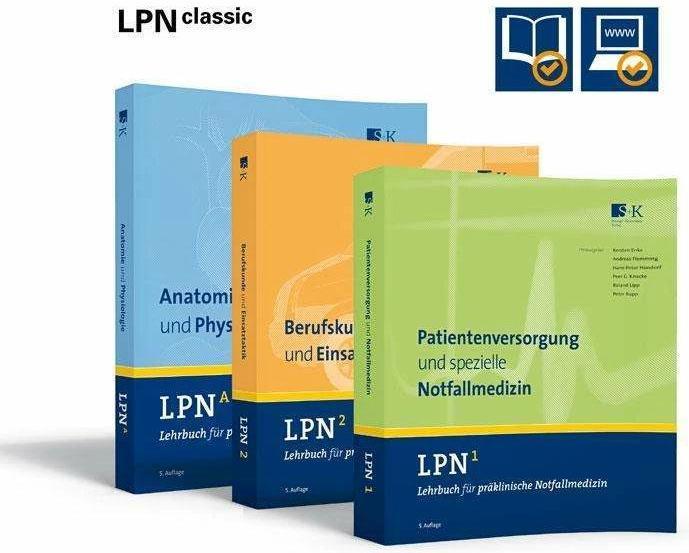 Produktbild LPN - Lehrbuch für präklinische Notfallmedizin CLASSIC (Gesamtwerk: 3 Bände) (Deutsch, Hans-Peter Hündorf, Roland Lipp, Andreas Flemming, Peer G. Knacke, Karsten Enke, Peter Rupp, 2018)