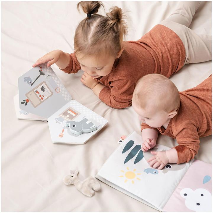 Produktbild Done by Deer Babybücher Activity-Soft-Bilderbuch Tummy Time - Deer