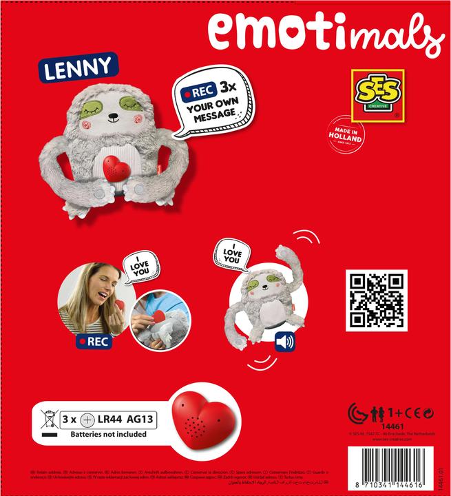 Actual product image Ses Emotimals Lenny (25 cm)