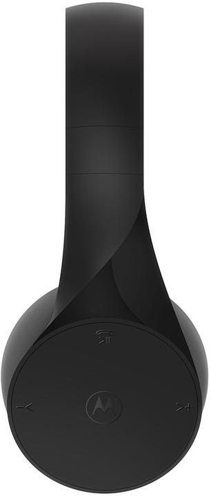 Actual product image Motorola Moto XT 500 Headphones Wireless Headband Call/Music Bluetooth Black (No noise cancelling, 25 h, Wireless)