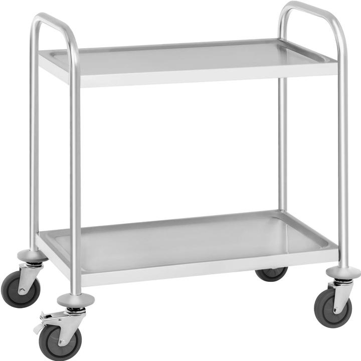 Actual product image Royal Catering Serving Trolley - 2 shelves - up to 150 kg