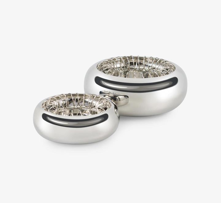Actual product image Alessi Ashtray platinum