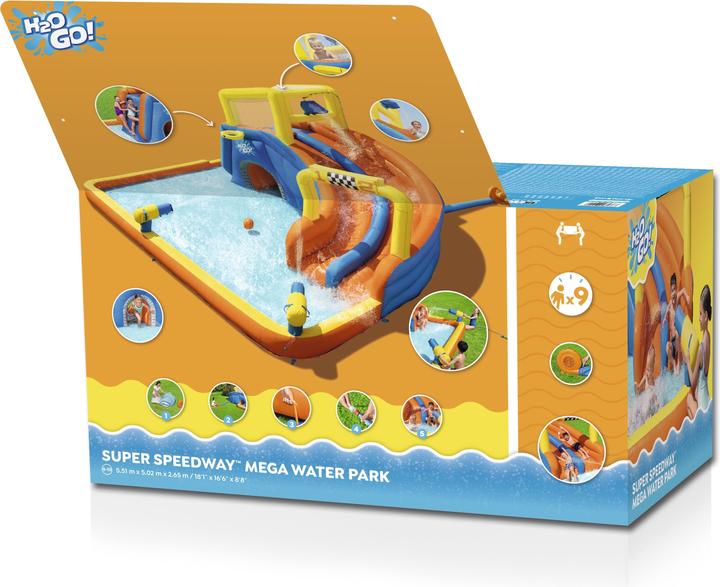 Produktbild Bestway Super Speedway Mega Water Park