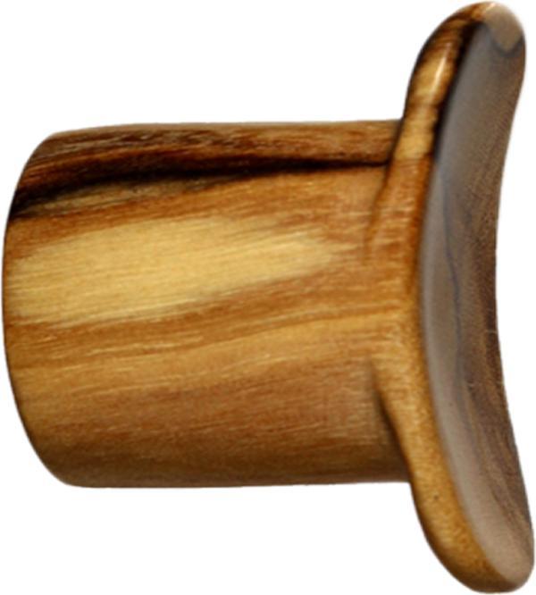Actual product image Star Piercing Olive wood labret plug (Organic, without brass)