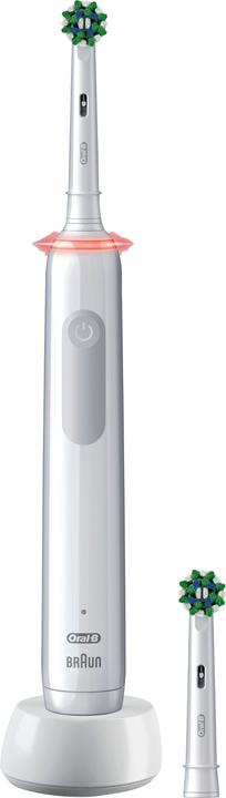 1 Handstück mit Ladestation, 2 CrossAction Aufsteck