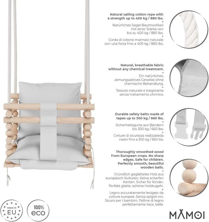 Immagine prodotto Mamoi Babyschaukel