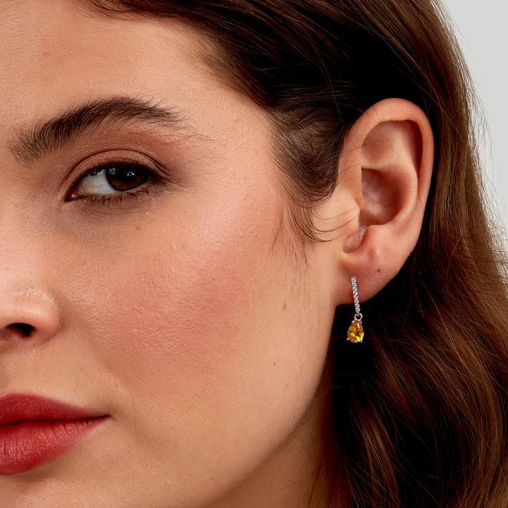Produktbild Morellato Tesori Recycled Silver Sparkling Dangle Earrings SAIW196 (Silber 925)