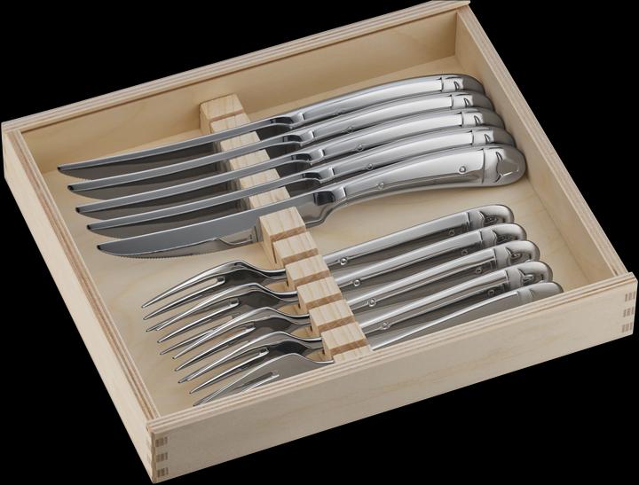 Produktbild WMF 1289436046 SET 12 STEAK BULLSHEAD (12 Stück, Besteck Set)