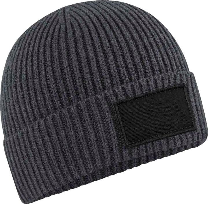 Immagine prodotto Beechfield Cappello a Cuffia Tasca a Toppa Adulto Unisex (Taglia unica)