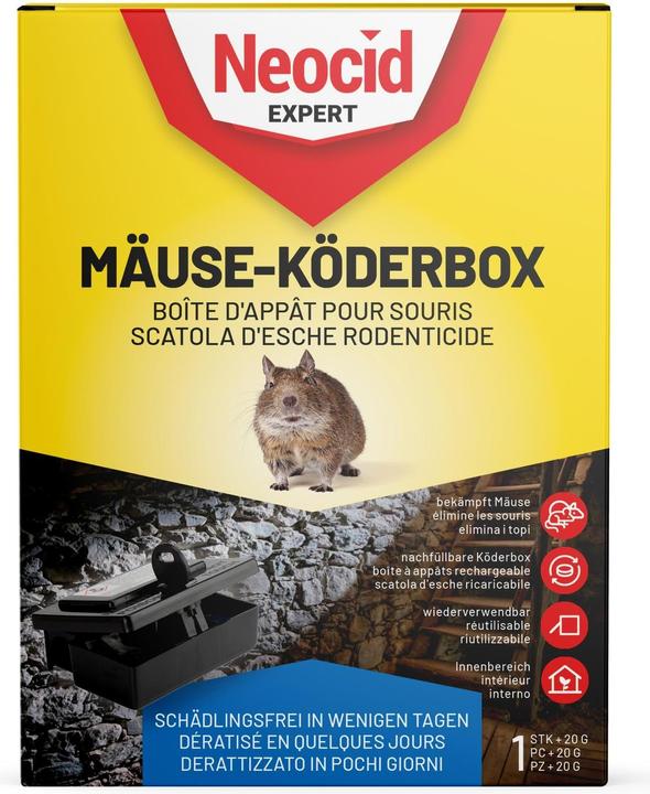 Image du produit Neocid Boîte à appâts pour souris et rats