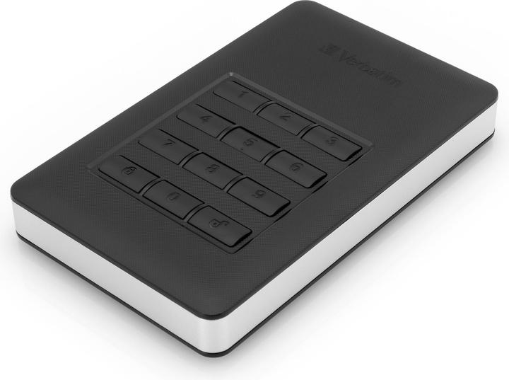 Produktbild Verbatim externes HDD Laufwerk USB 3.1 Secure (1 TB)