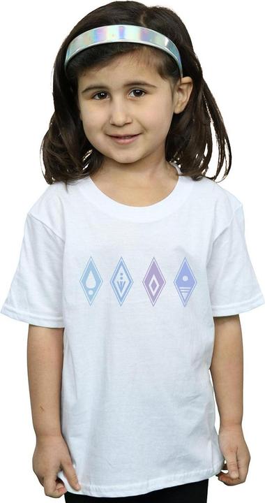 Immagine prodotto Disney Frozen 2 Elements Symbols Maglietta Ragazze (140, 146)