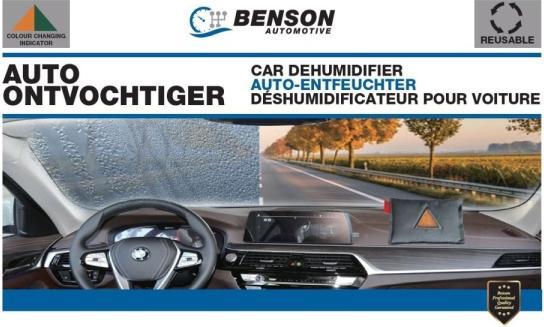 Actual product image Benson Car Dehumidifier Reusable with Humidity Indicator