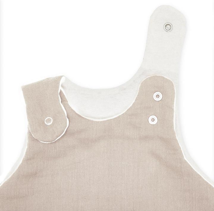 Immagine prodotto Julius Zöllner Sacco a pelo Baby All Year in mussola Sand Gr. 62/68 (68 cm)