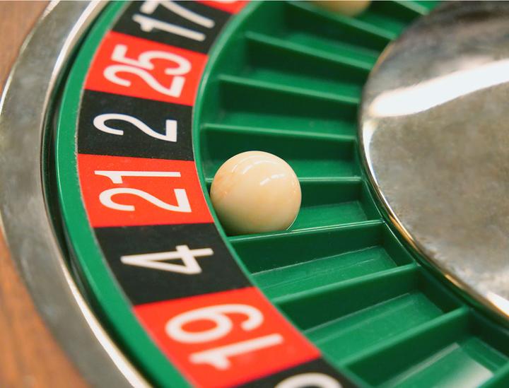 Actual product image Dal Negro Roulette wheel mahogany 50cm