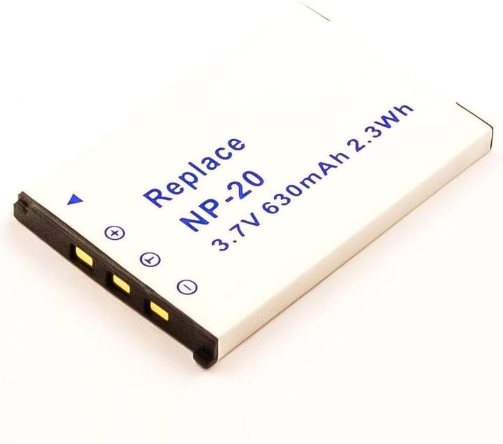 Produktbild AGI 20465 - Akku - Casio - Exilim EX-Z75 - Weiss - Lithium-Ion (Li-Ion) - 550 mAh (Akku)