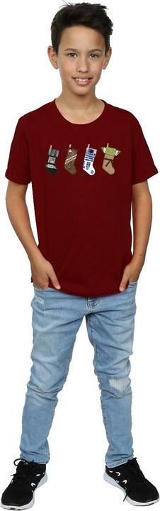 Image du produit Star Wars - T-shirt CHRISTMAS STOCKINGS - Garçon (140, 146)