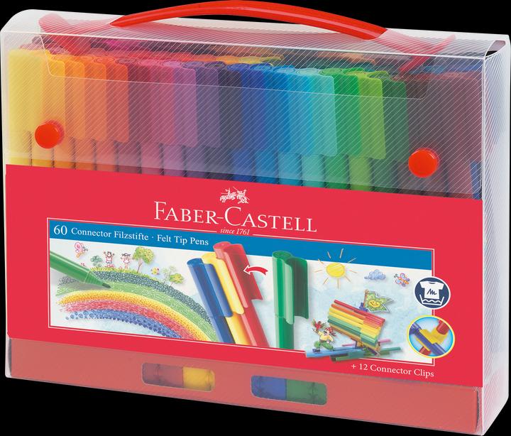 Actual product image Faber-Castell connector pens (Multicoloured, 60 x)