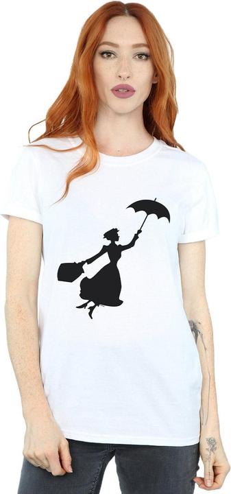 Immagine prodotto Disney Mary Poppins Flying Silhouette Maglietta Ampia Donna (S)
