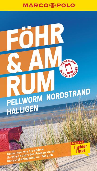 Image du produit Reiseführer Föhr, Amrum, Pellworm, Nordstrand, Halligen (Allemand, Arnd M. Schuppius, 2023)
