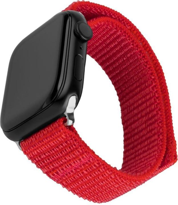 Immagine prodotto Fixed Cinturino Apple Watch Ultra 49 mm in nylon, rosso (Nylon intrecciato di alta qualità)